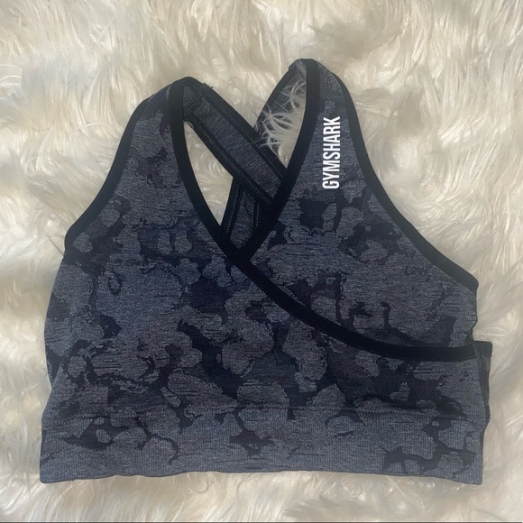 GymShark ADAPT CAMO SEAMLESS SPORTS BRA - Picture 3 of 8